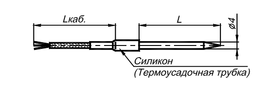 Термопреобразователь сопротивления ДАНА-ТЕРМ ТС-42 Термометры #2